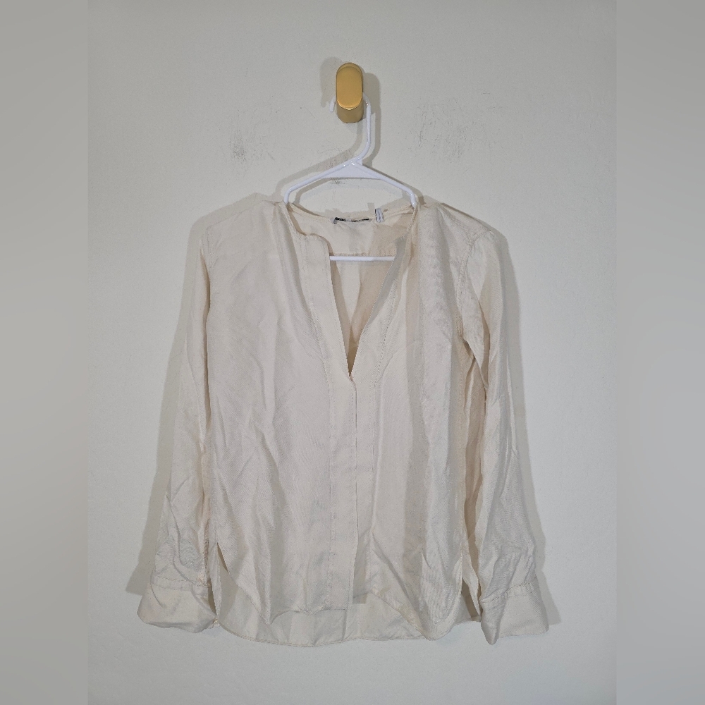 Helmut Lang Long Sleeve Button Up Blouse XS